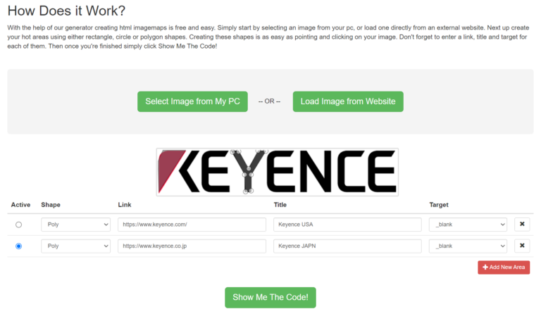 HTML Image Map Kanenote html-image-map-kanenote